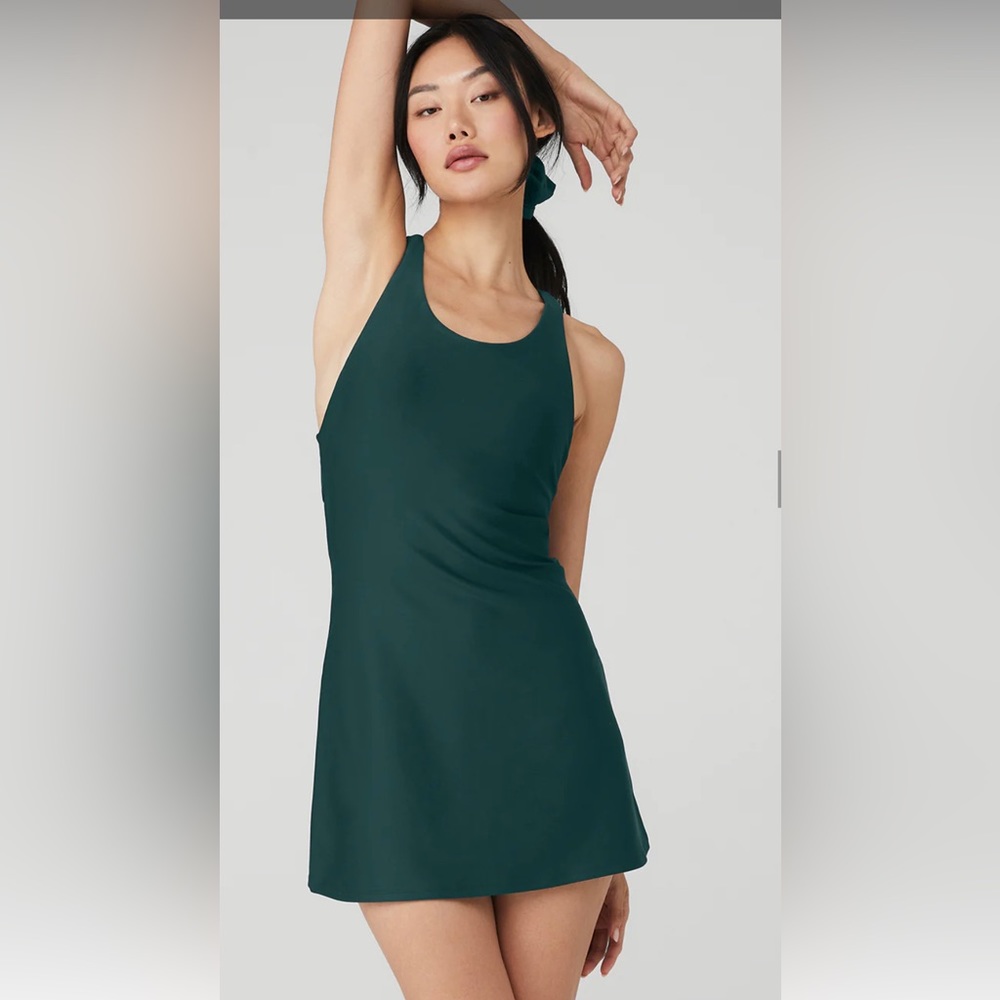 alo Green Pre-own Airlift Fly Dress Size S